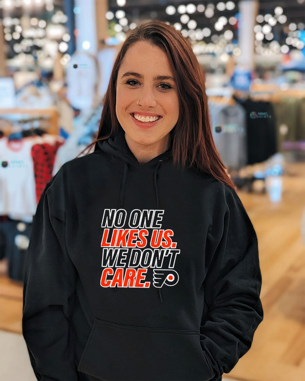 No one like us we don’t care Philadelphia Flyers shirt