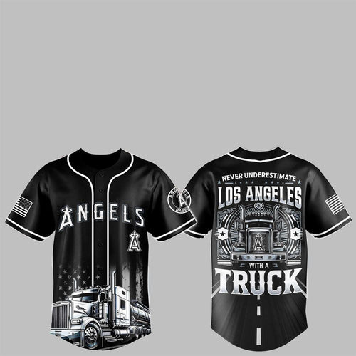 2025 LA Angels Nation Truck Driver Appreciation Week Jersey - Grishko.com