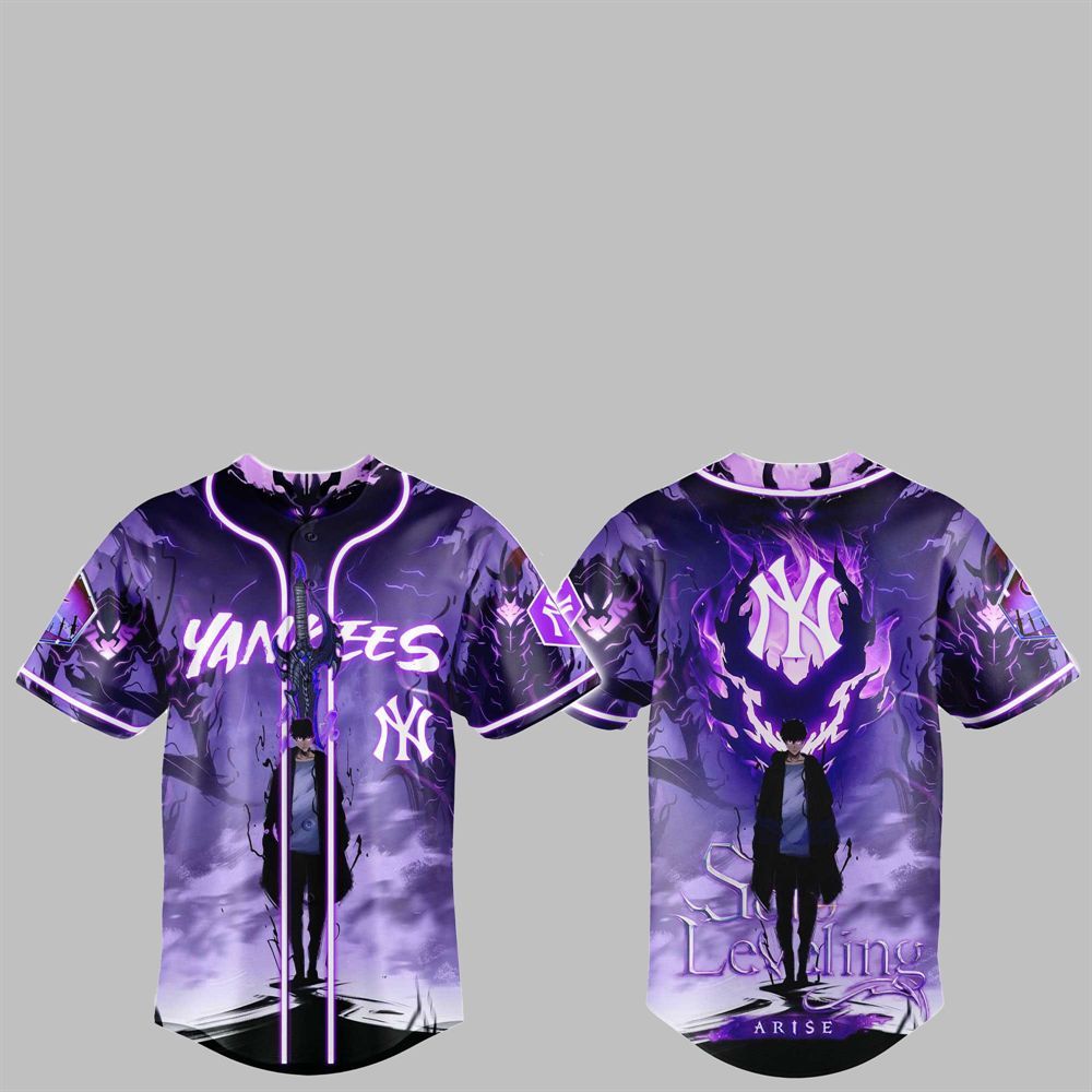 2025 NY Yankees Solo Leveling Jersey - Grishko.com