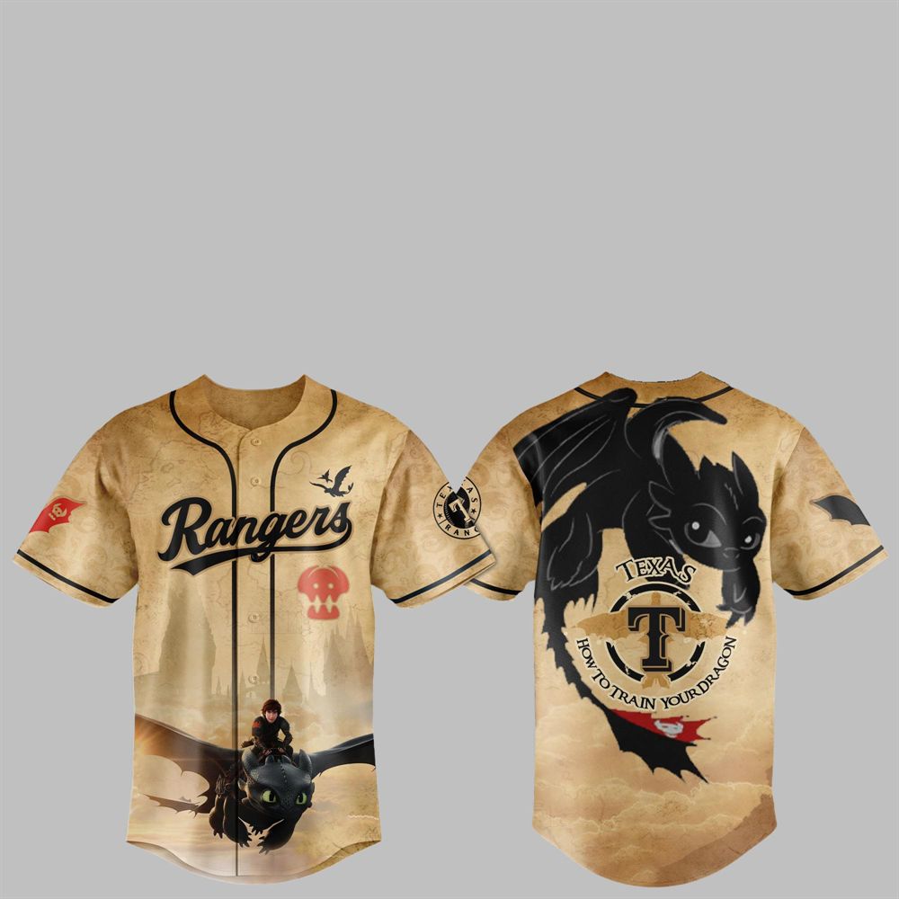 2025 Rangers How to Train Your Dragon Jersey - Grishko.com