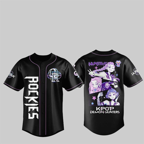 2025 Rockies KPop Demon Hunters Jersey - Grishko.com