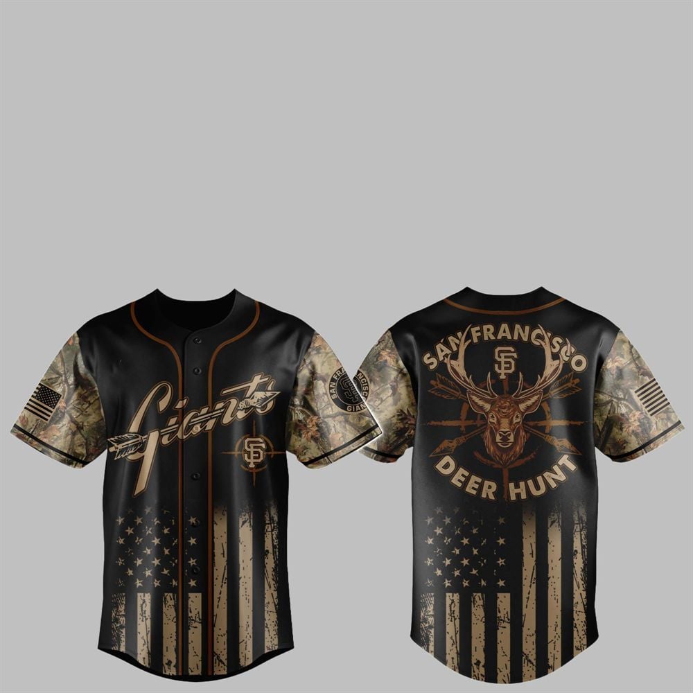 2025 SF Giants Deer Hunting Jersey - Grishko.com