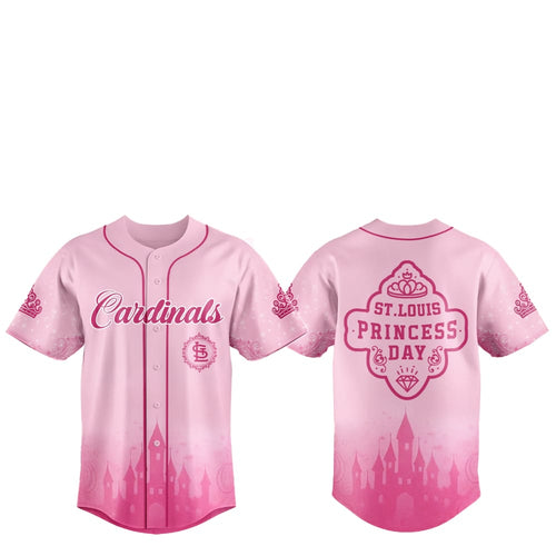 2025 Cardinals Princess Day Baseball Jersey - Grishko.com