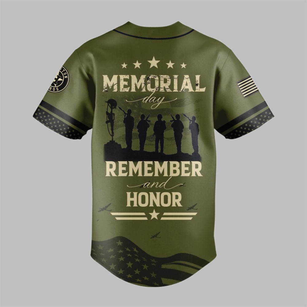 2025 Houston Astros USA Memorial Day Baseball Jersey - Grishko.com