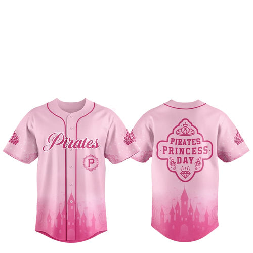 2025 Pittsburgh Pirates Princess Day Baseball Jersey - Grishko.com