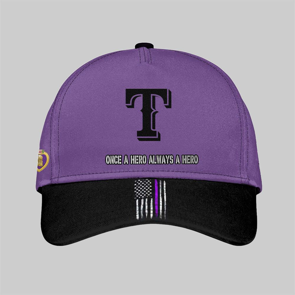2025 Rangers National Purple Heart Day Jersey - Grishko.com