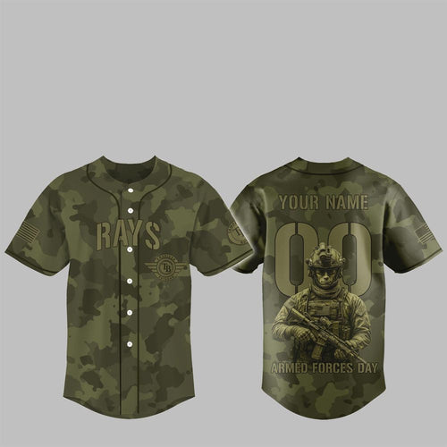 2025 Rays Armed Forces Day Night Jersey - Grishko.com