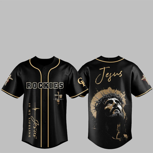 2025 Rockies Jesus Baseball Jersey - Grishko.com