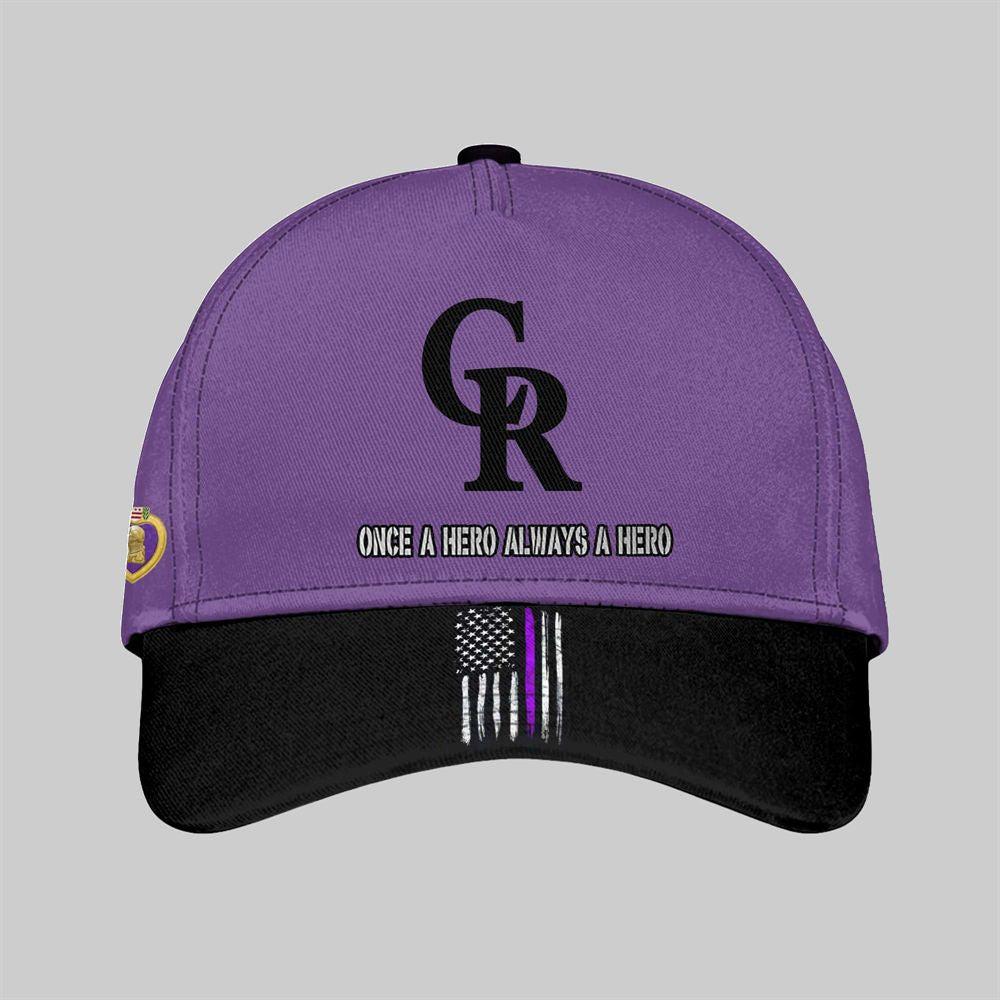 2025 Rockies National Purple Heart Day Jersey - Grishko.com