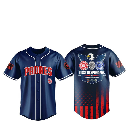 2025 SD Padres First Responders Night Jersey - Grishko.com