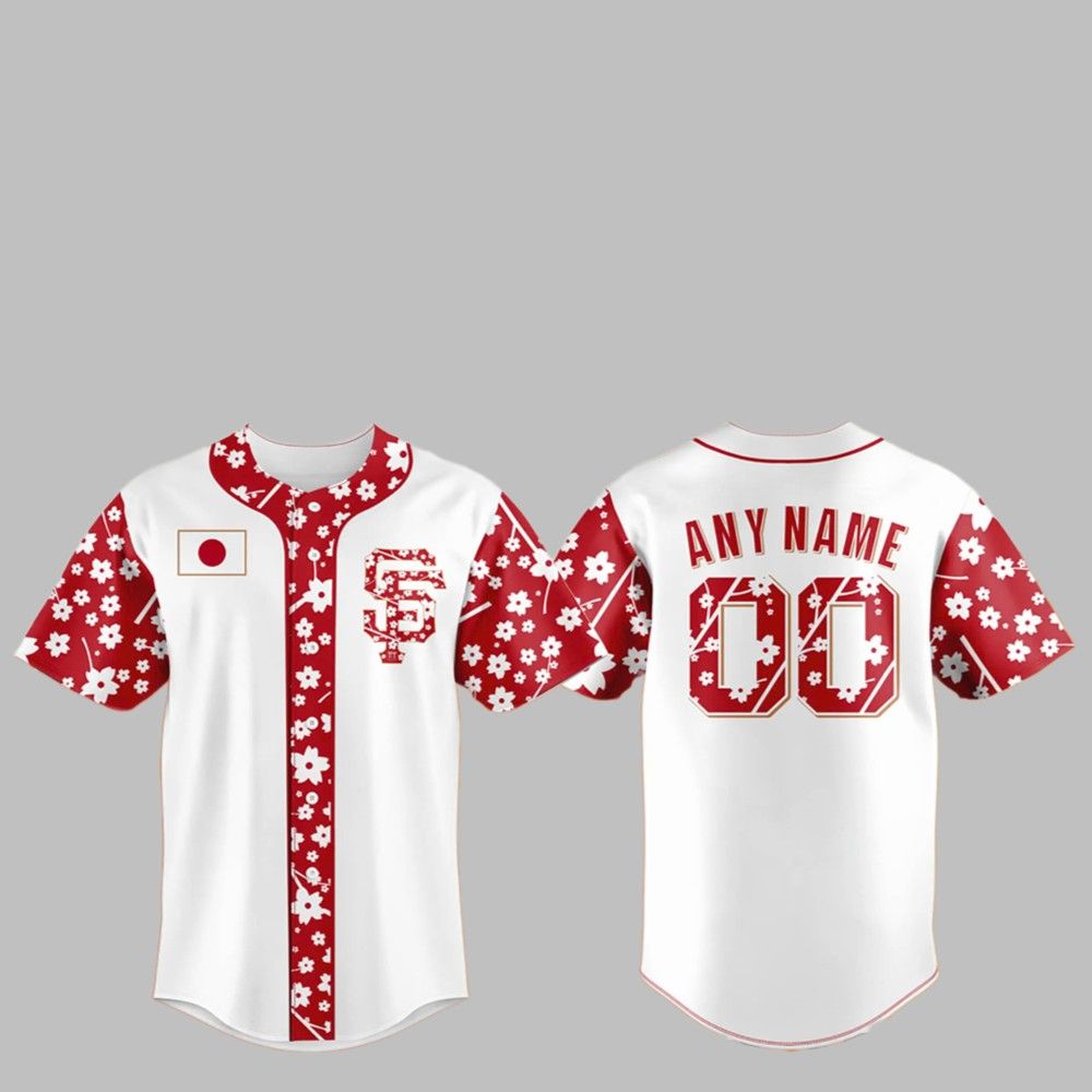 2025 SF Giants Japanese Heritage Night Jersey - Grishko.com