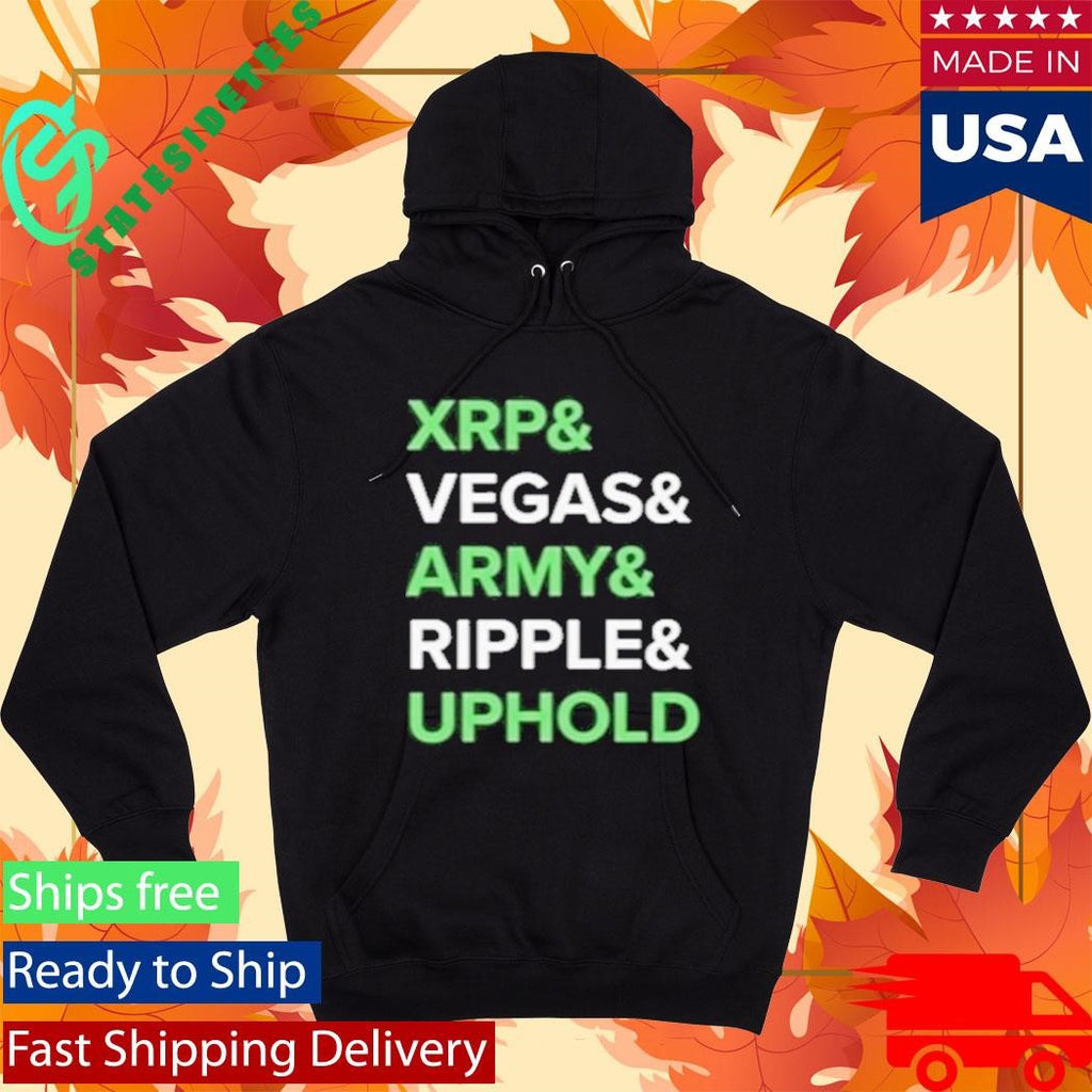 2026 XRP Vegas Army Ripple Uphold Shirt