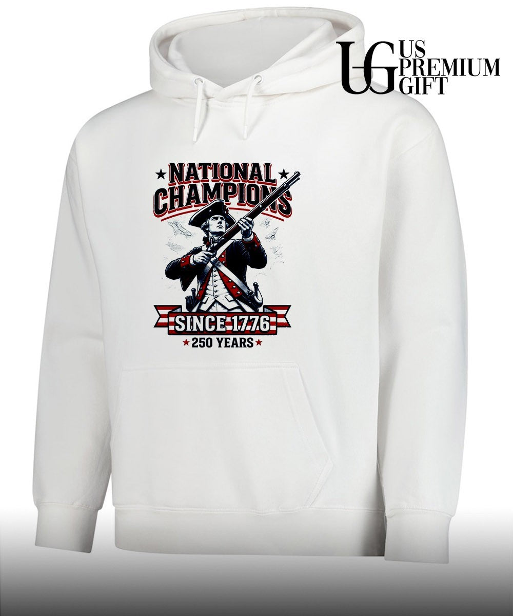 250 Years American Revolutionary War Soldier National Champions since 1776 shirt