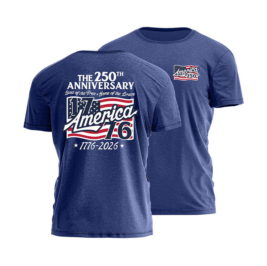 250th Anniversary 1776 Tee - 4595