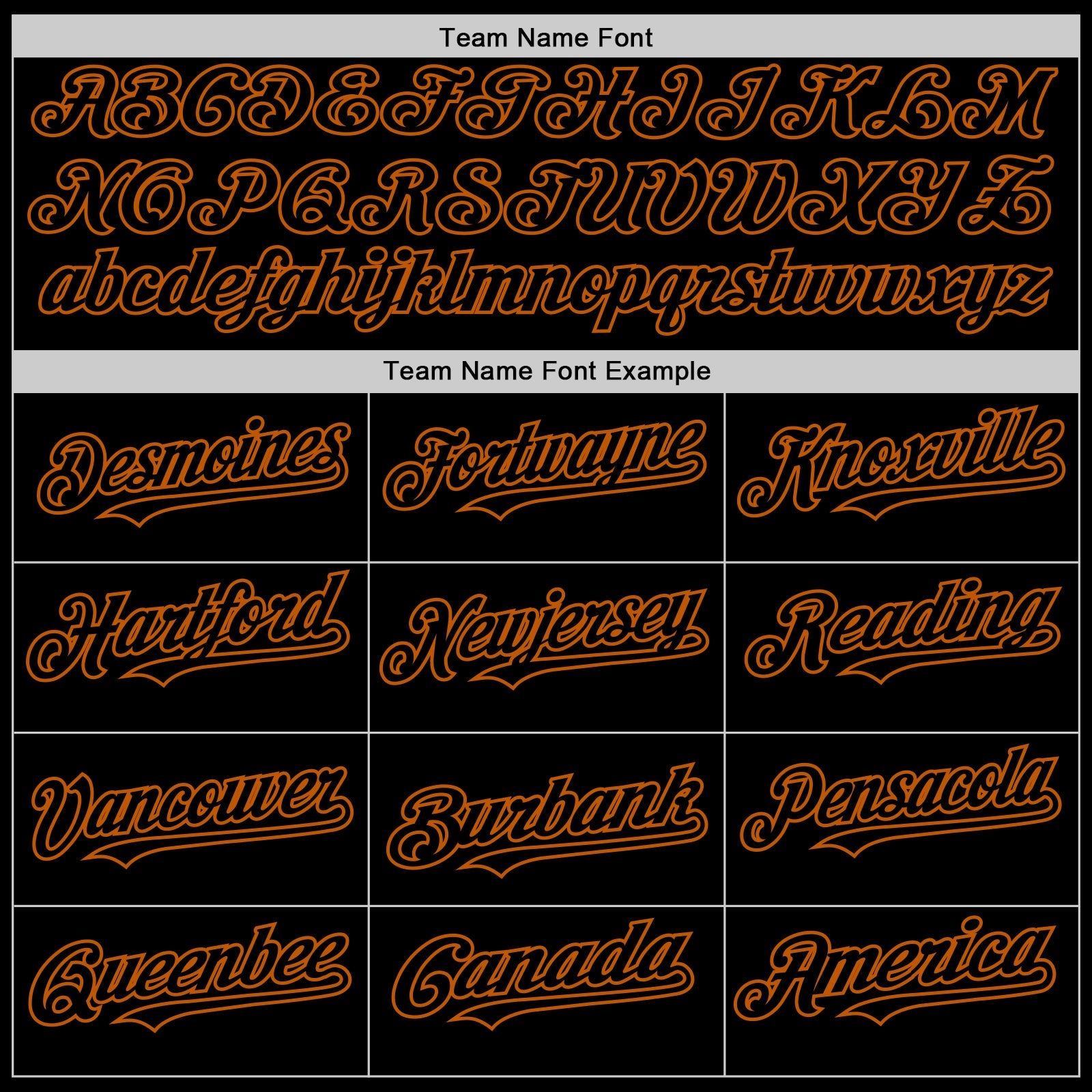 Custom Black Texas Orange Line Authentic Baseball Jersey