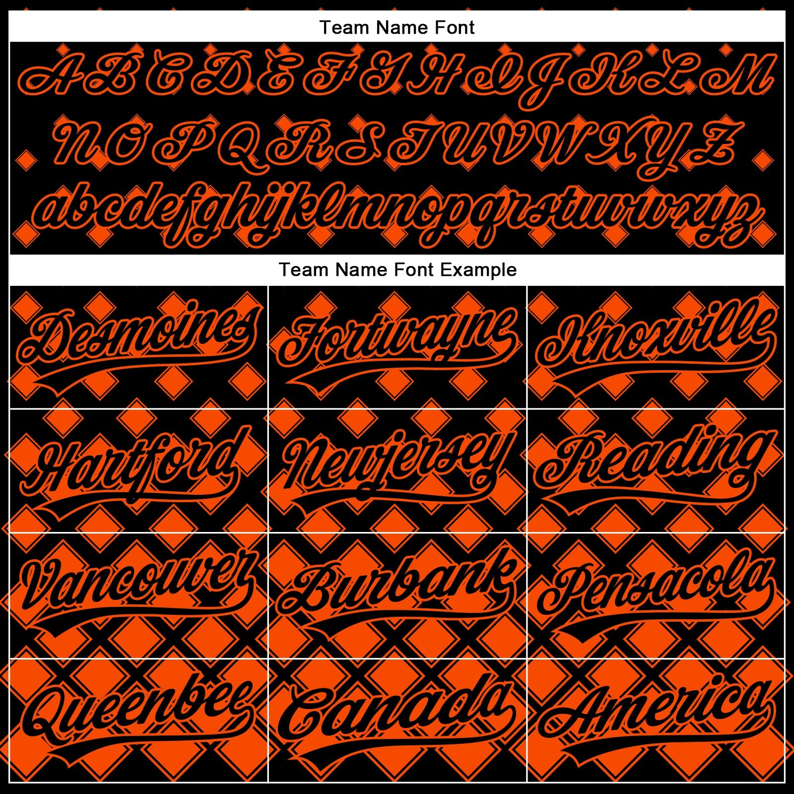 Custom Black Orange 3D Pattern Design Geometric Shapes Authentic Baseball Jersey
