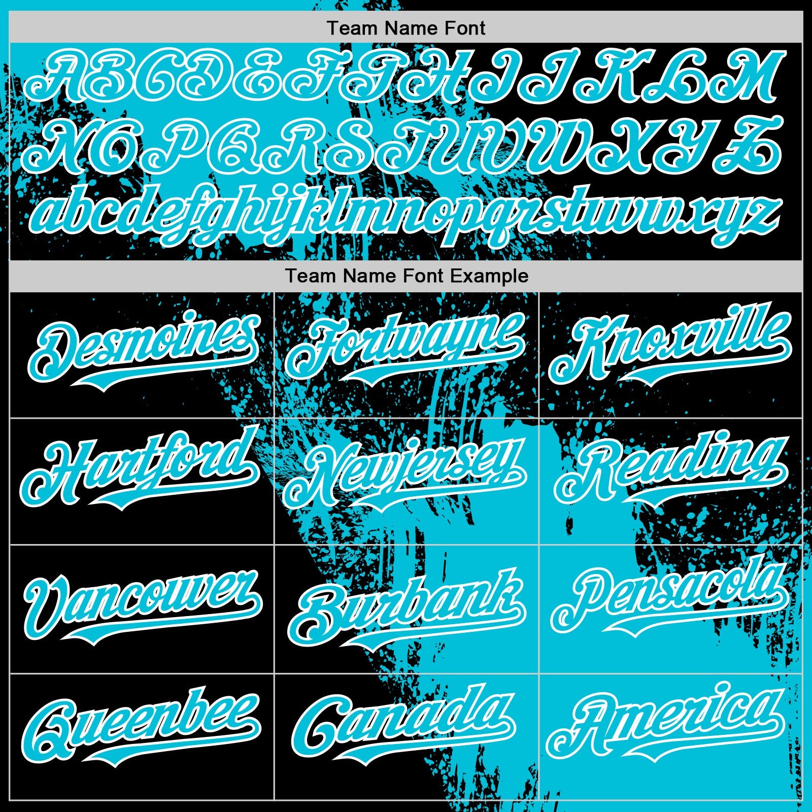 Custom Lakes Blue Black-White 3D Pattern Design Abstract Brush Stroke Authentic Baseball Jersey