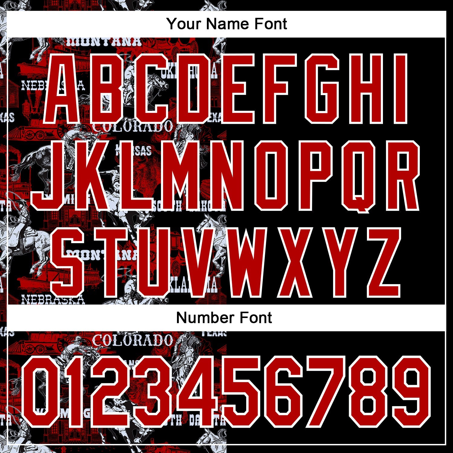 Custom Black Red-White 3D Pattern Design Patriotic American Spirit Rodeo Cowboy Authentic Baseball Jersey