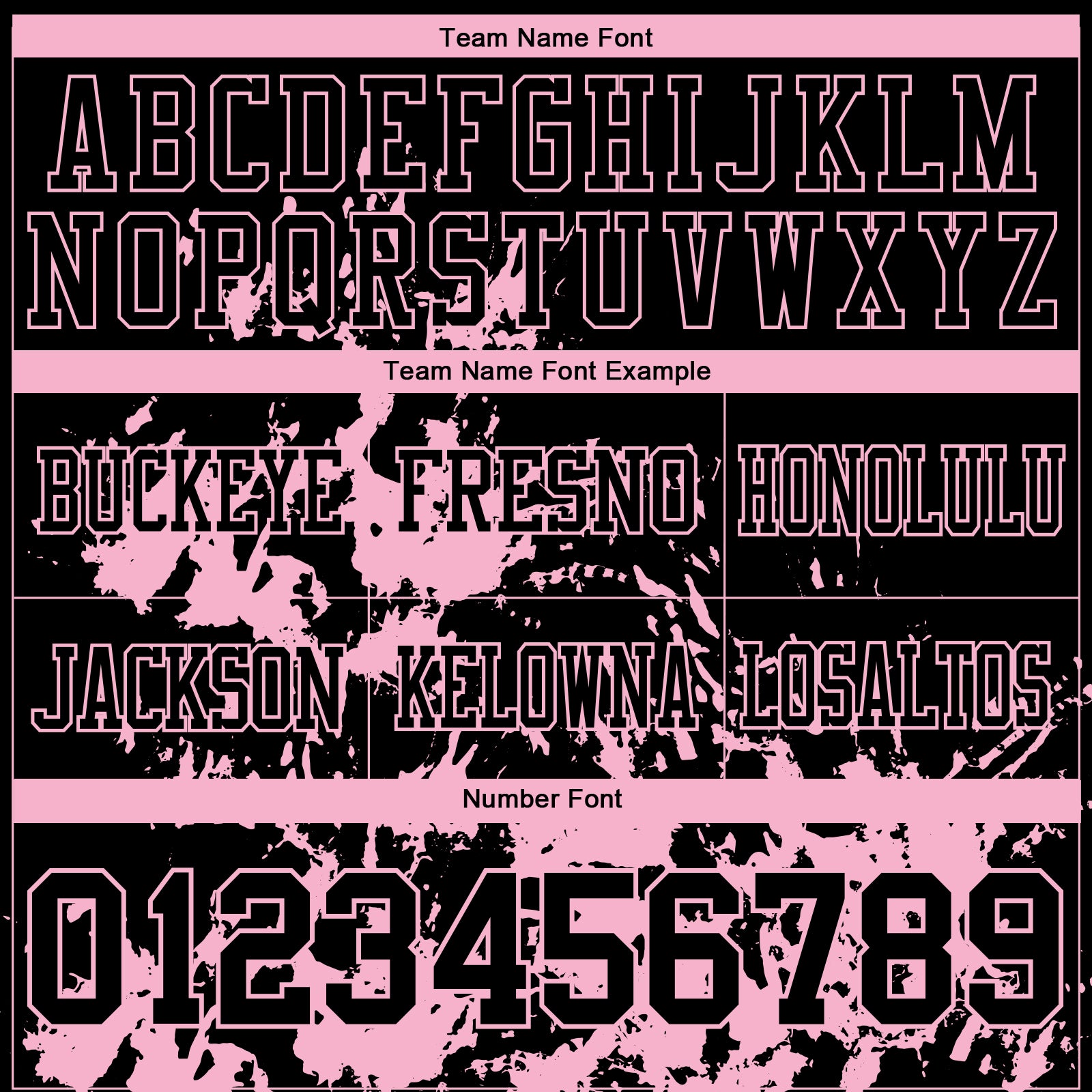 Custom Black Light Pink 3D Pattern Splash Authentic Football Jersey