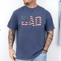 Dad, Patriotic, American Flag Father's Day USA T-Shirt