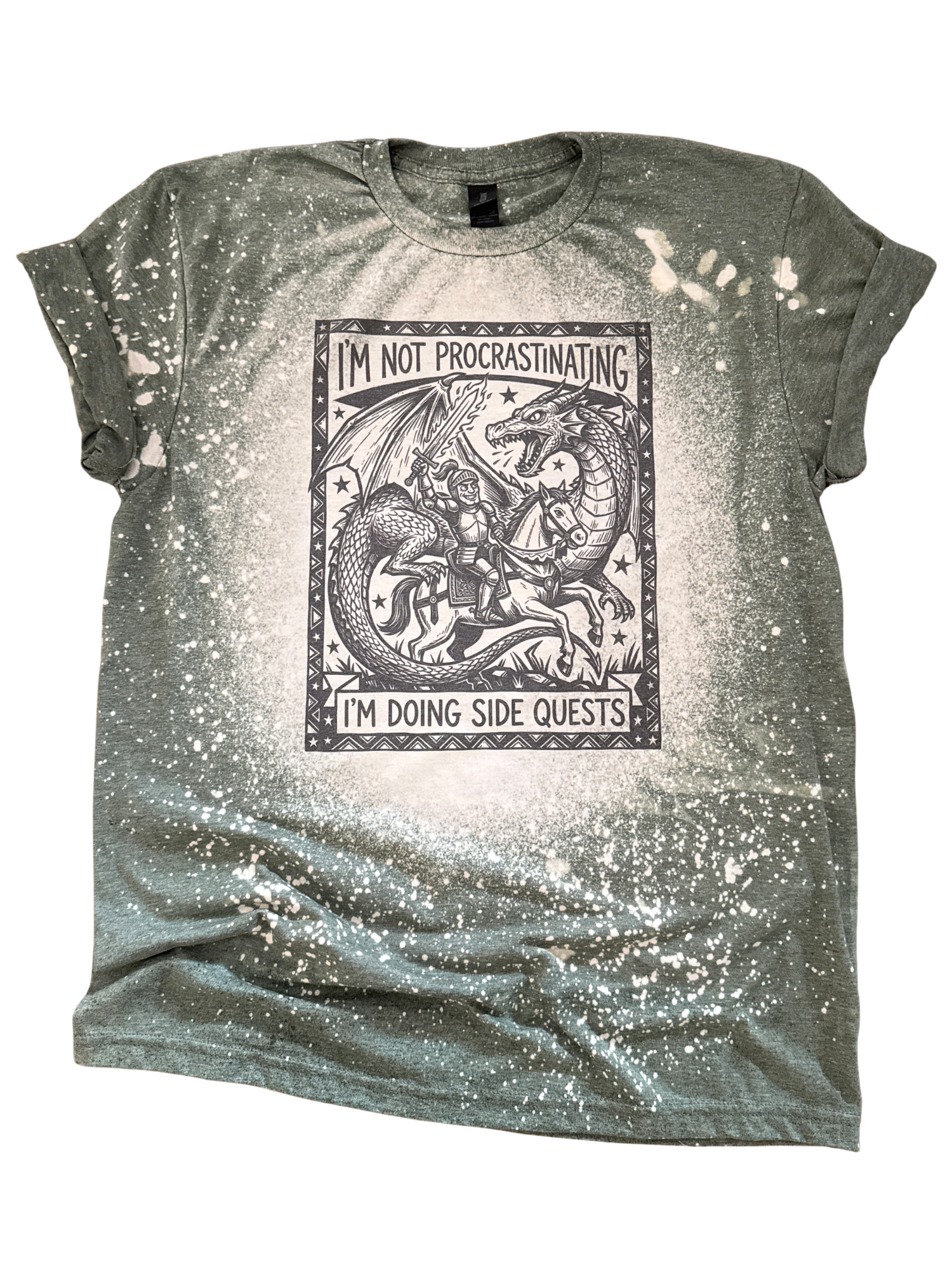 I'm Not Procrastinating Side Quests Fantasy Graphic Tee