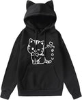 Cat Hoodies for Women Teen Girls
