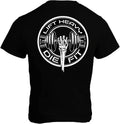 Lift Heavy Die Fit Weightlifting Shirt for Men and Women - Gym Motivational Graphic T-Shirts - Power Lifting Military Tee