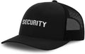 Mesh Cap Hat Embroidered Professional Security Guard A Trucker Hats for Men & Women Cotton