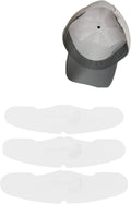 3 pcs Baseball Crown Shaper Inserts for Low Profile Fitted & Snapback Caps, Washable Reusable Sports Hat Liner