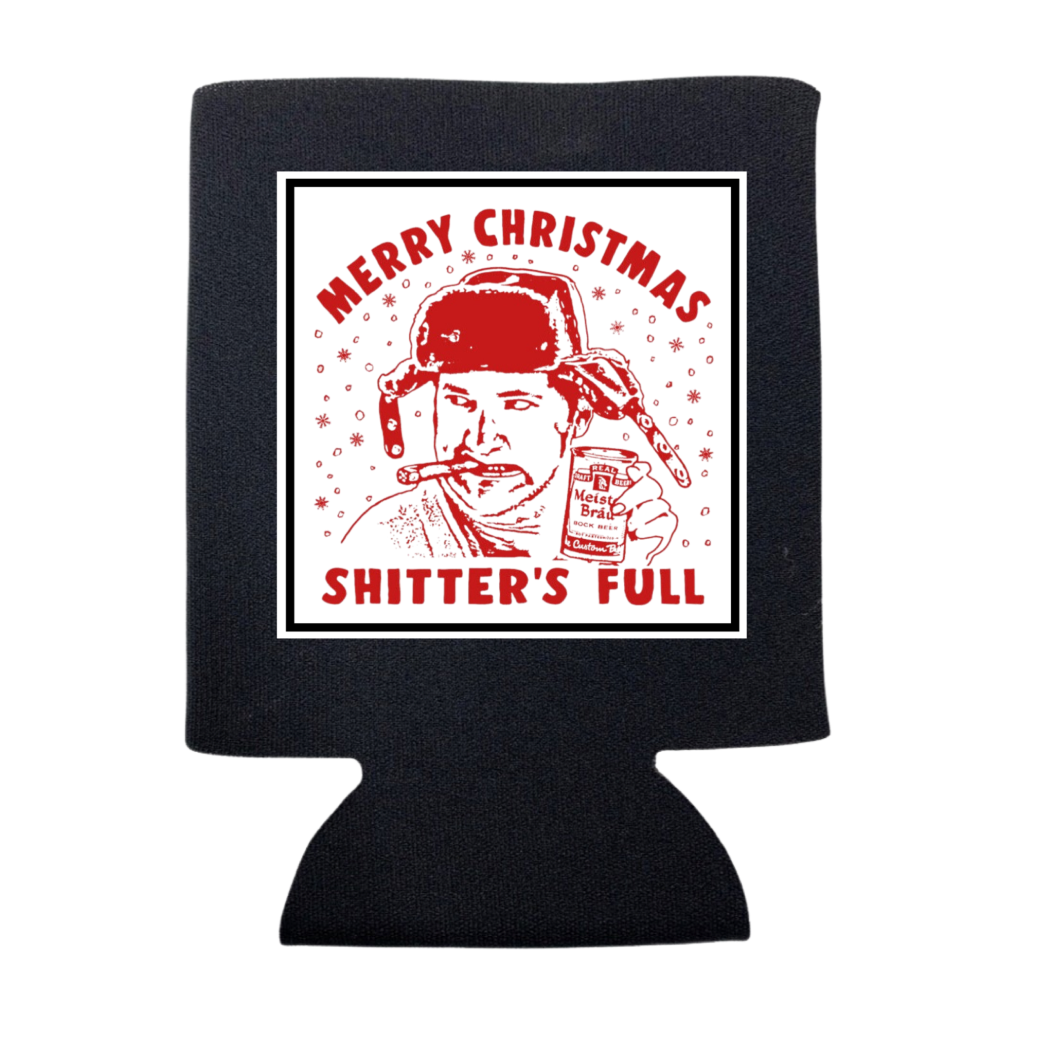 Merry Christmas Shitters Full Christmas Can Cooler