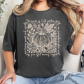 Retro Fall Pumpkin Comfort Color Tee