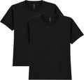 Unisex-Child Gildan Youth Heavy Cotton T-Shirt, Style G5000b, 2-Pack