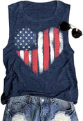 Womens Tank Tops Boho Casual Summer Tops Crew Neck Sleeveless Beach Graphic Shirts Muscle Workout Tunic Tops