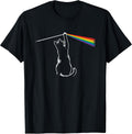 Playing with Light Cat Gift Men Kids Women Funny Cat T-Shirt