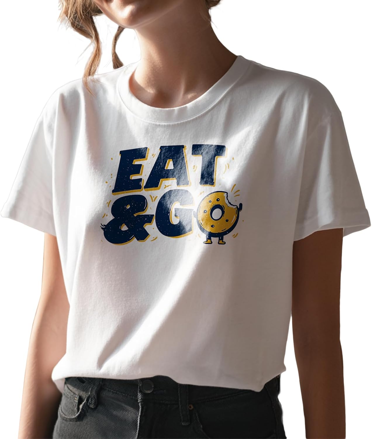 Vacation Tops for Women Solid 100% Cotton Crewneck Plus Size Retro Quick Dry Soft Fashion Outdoor Casual Shirts