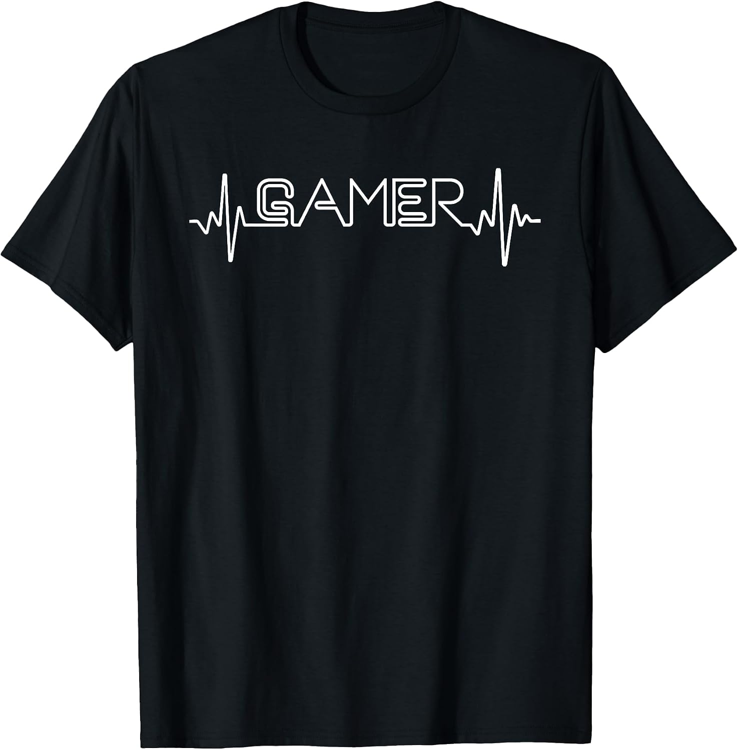 Funny Gaming Art for Men Women Kids Gamers Video Game Player T-Shirt Small