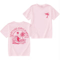 Girls Palm Tree Graphic Tees Beach Hawaiian Cotton T Shirts Tropical Ocean Vibes Outfits Cute Preppy Vacation Tops