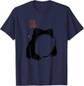 Grumpy Frog Japanese Ink - Traditional Art Humor T-Shirt