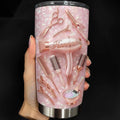 Personalized Personalized Hair Stylist Pink Tumbler, Custom Name Salon Coffee Cup, Hairdresser Gift, Cosmetologist Mug, Beauty Lover Gift, Cosmetology Graduation Gifts