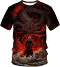 Traditional Chinese Dragon T-Shirt Funny Anime Graphic Tee Shirt