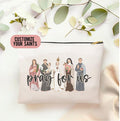 Custom Saint Rosary Pouch, Catholic Gift, Catholic Saint Gift, Catholic Pouch, RCIA Gift, Catholic Gift For Friend, Catholic Mom Gift