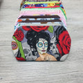 Handmade Mini Zipper Pouch: Coin Purse & Gift Card Holder
