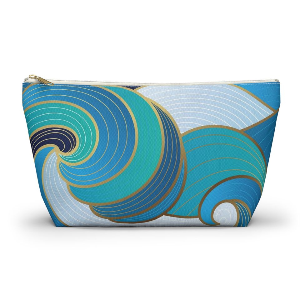 Accessory Pouch - Aegean Waves