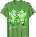 Field Day Teacher Student Kids Retro Field Day Green Team T-Shirt