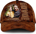 Personalized Dad Cap Custom Name Fist Bump Baseball Hat Adjustable Classic Hat Gift for Father Grandpa Birthday Casual Wear