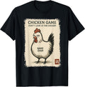 Funny Japanese Art Chicken Game Graphic Tee Men Women Teens T-Shirt