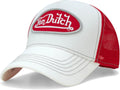 Unisex Trucker Hat - Curved Bill Mesh Back Retro Classic Colorblock Snapback Baseball Cap for Men and Women