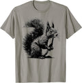 Edgy Grunge Aesthetic Squirrel Lover Stuff Edgy Squirrel T-Shirt