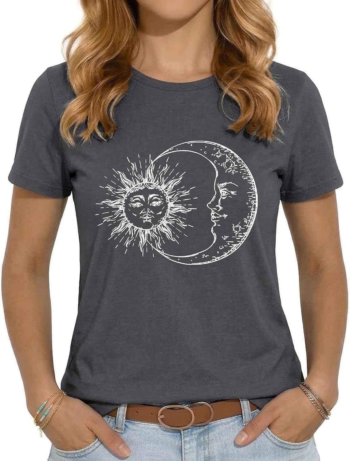 T Shirts for Women Graphic Short Sleeve Tees Summer Crewneck Loose Tops 2026