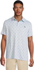 Mens Regular Fit Uv Protect Golf Polo Shirt